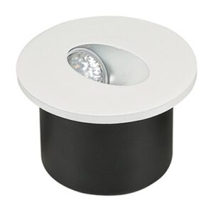 Segnapasso Incasso Rotondo LED 3w Luce Natura